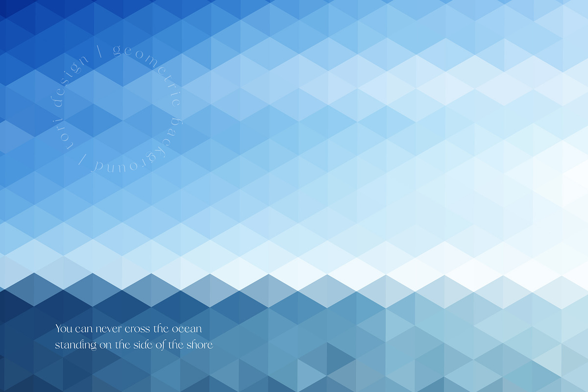 Water Geometric Background preview 6