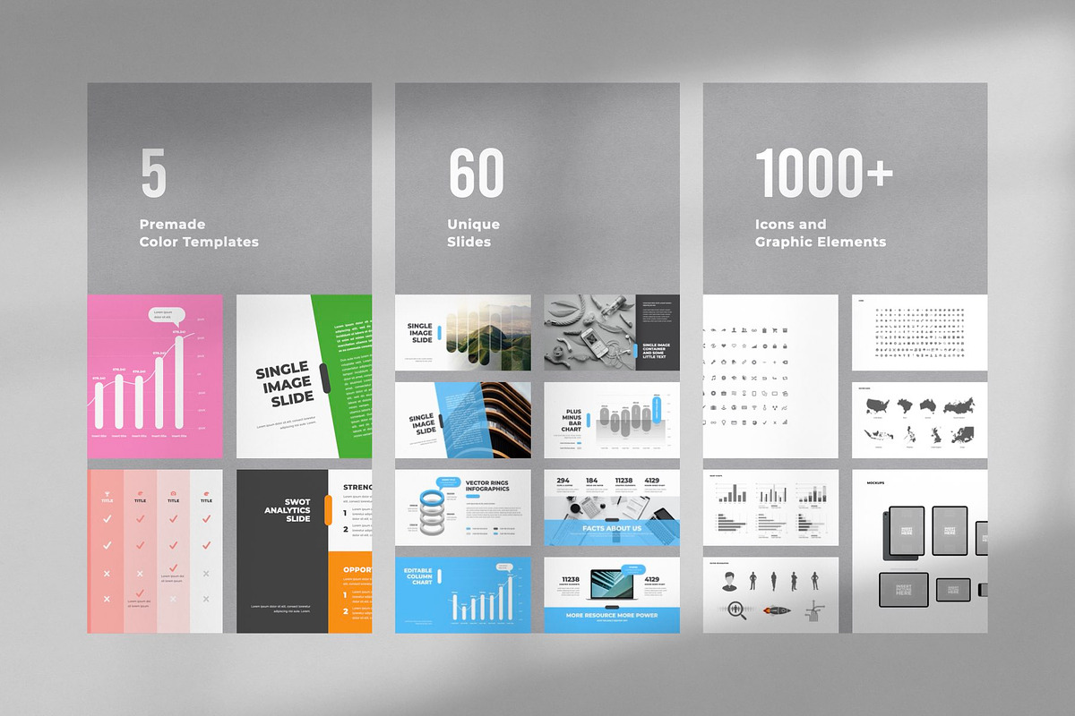 Solid PowerPoint Template, a Presentation Template by Creathrive Design (Photo 2 of 7)