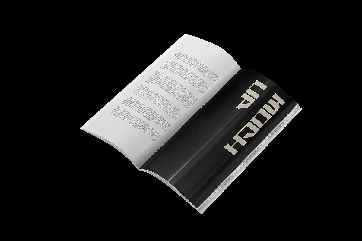 Book Magazine Zine Mockup, a Books & Magazine Mockup by Replika Machine (Photo 4 of 5)