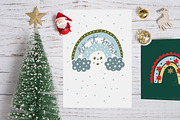 Christmas Rainbow Set. Eps, Svg, Png, an Illustration by ClipArtRoom (Thumbnail 5 of 6)