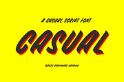 BG CASUAL SCRIPT, a Script Font by Brainware Graphic (Thumbnail 1 of 5)