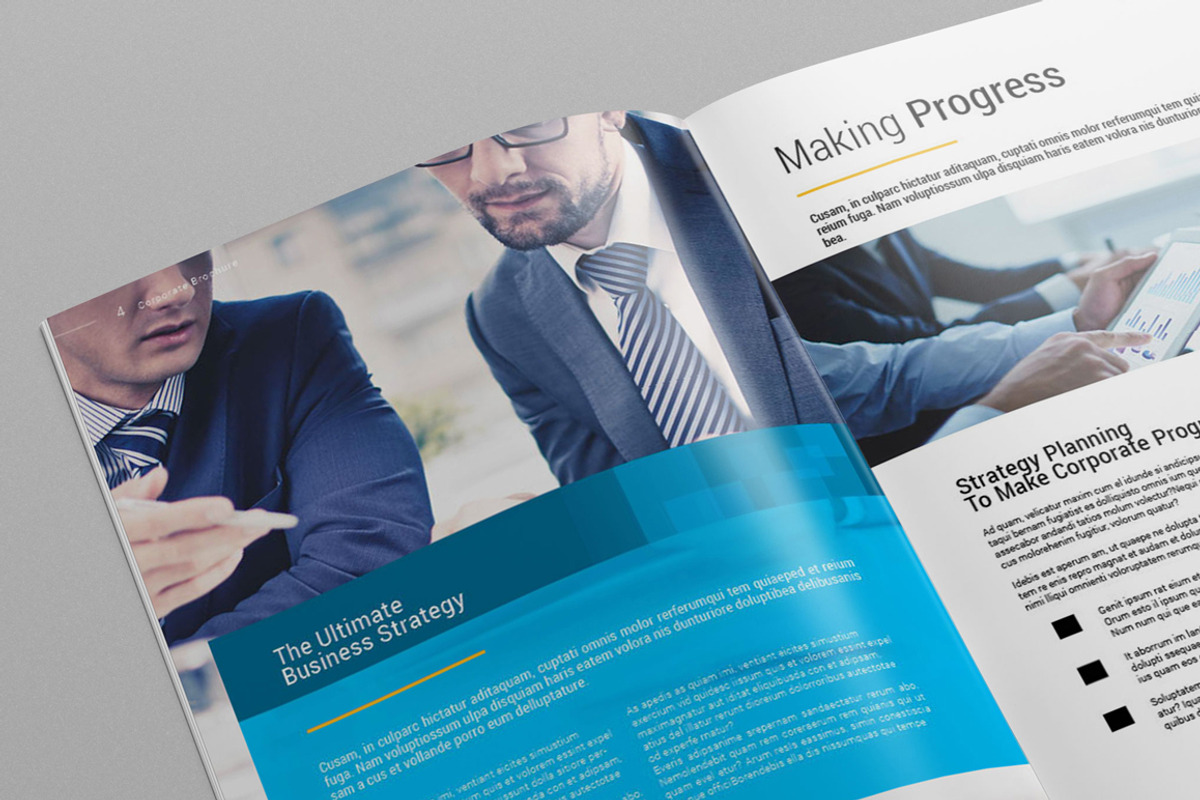 Corporate Brochure (20 % OFF), a Brochure Template by Kingtown (Photo 3 of 6)