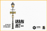 Urban Art Kit for Procreate, a Brush Add-On by Green Room Media (Thumbnail 23 of 23)