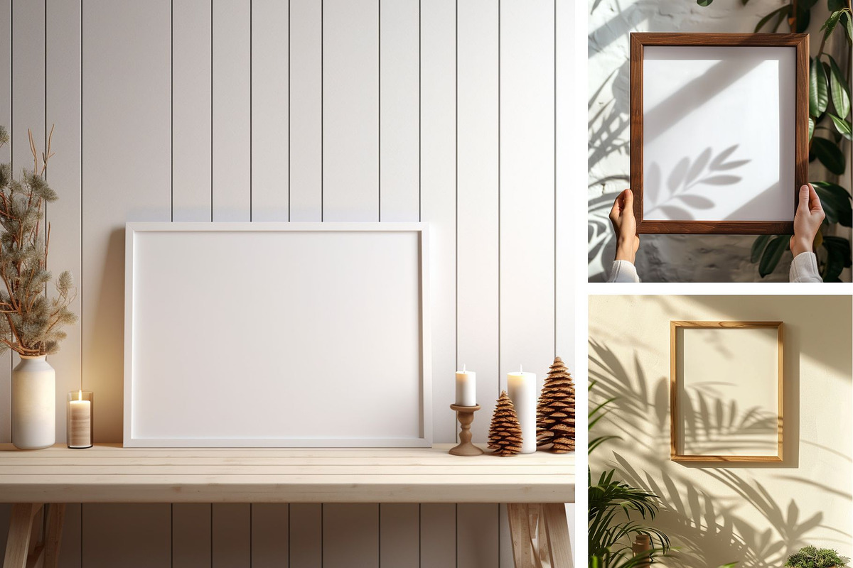 50 Frame Mockups | Boho Interior 4K, a Household Mockup by ARTOZEN DIGITAL (Photo 14 of 15)