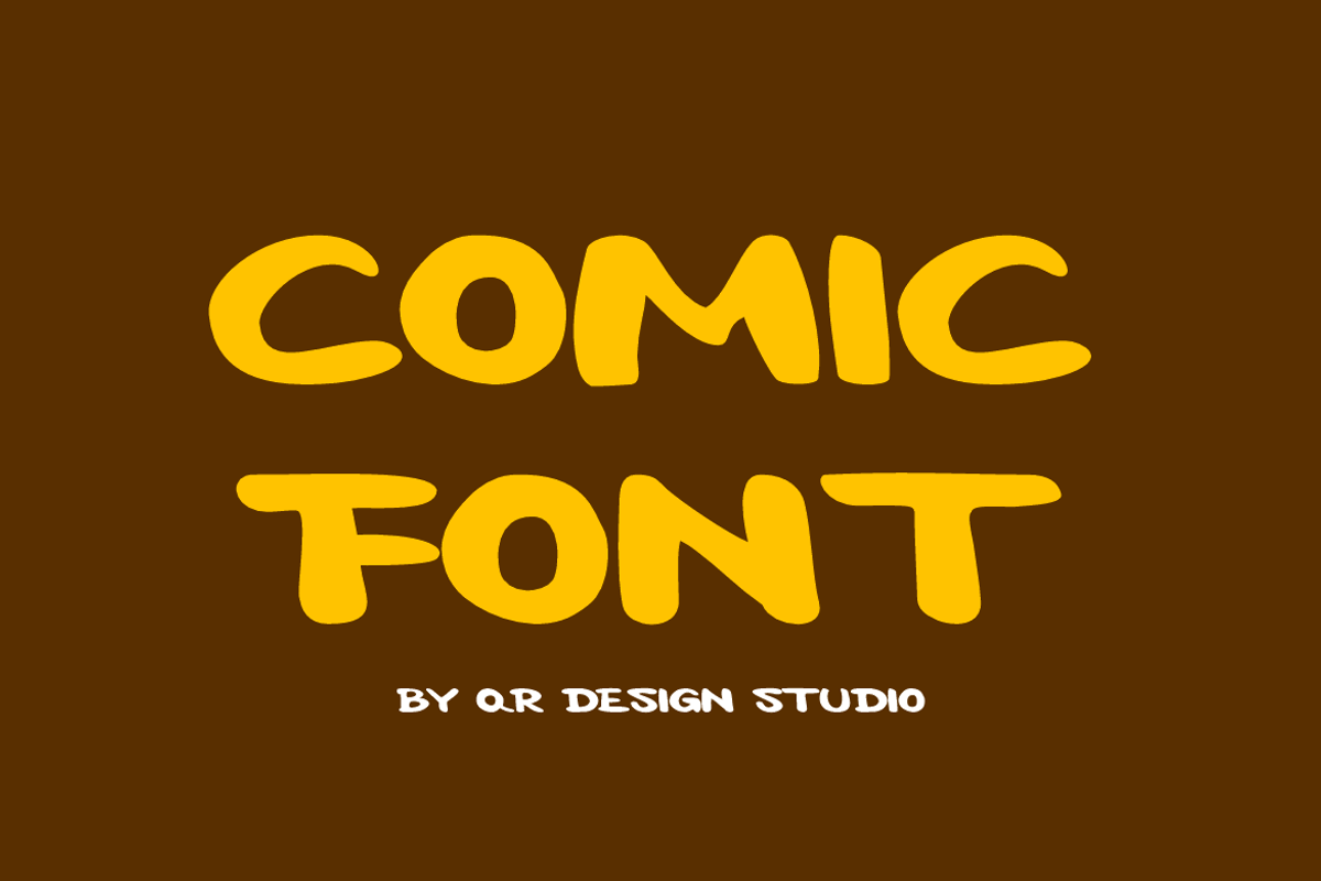 Comic Gamer, a Handwritten Font by QR Design Studio (Photo 2 of 6)