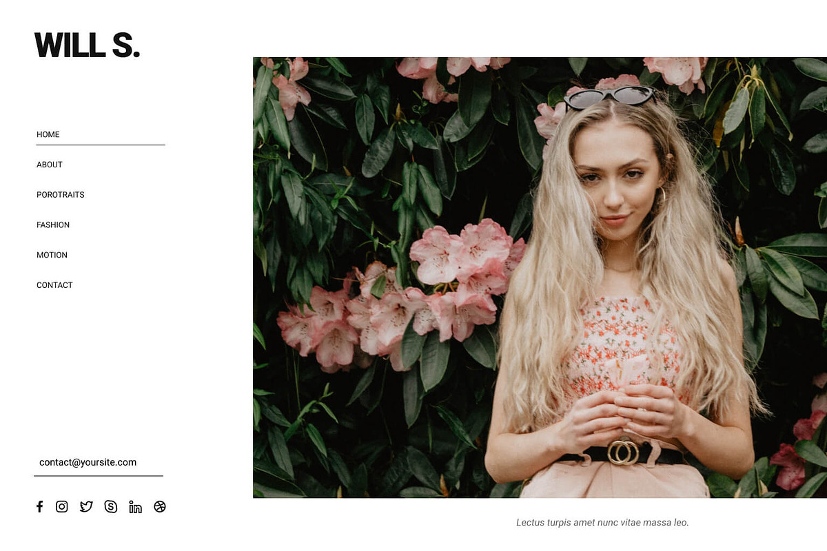 Will - Fashion Photographer Template, a HTML Template by TemplatesJungle (Photo 4 of 4)