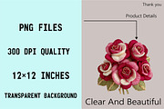 Faux Crochet Valentine Clipart Bundl, an Illustration by SVGArt (Thumbnail 7 of 7)
