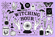 Witchcraft and Magic Illustrations, an Object Illustration by Rough Edges Supply Co. (Thumbnail 1 of 8)