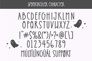 Spooktaculer - Halloween Font, a Handwritten Font by Keithzo (Thumbnail 7 of 8)