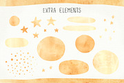 Watercolor giraffes 2, an Illustration by Olga Bonitas (Thumbnail 4 of 7)