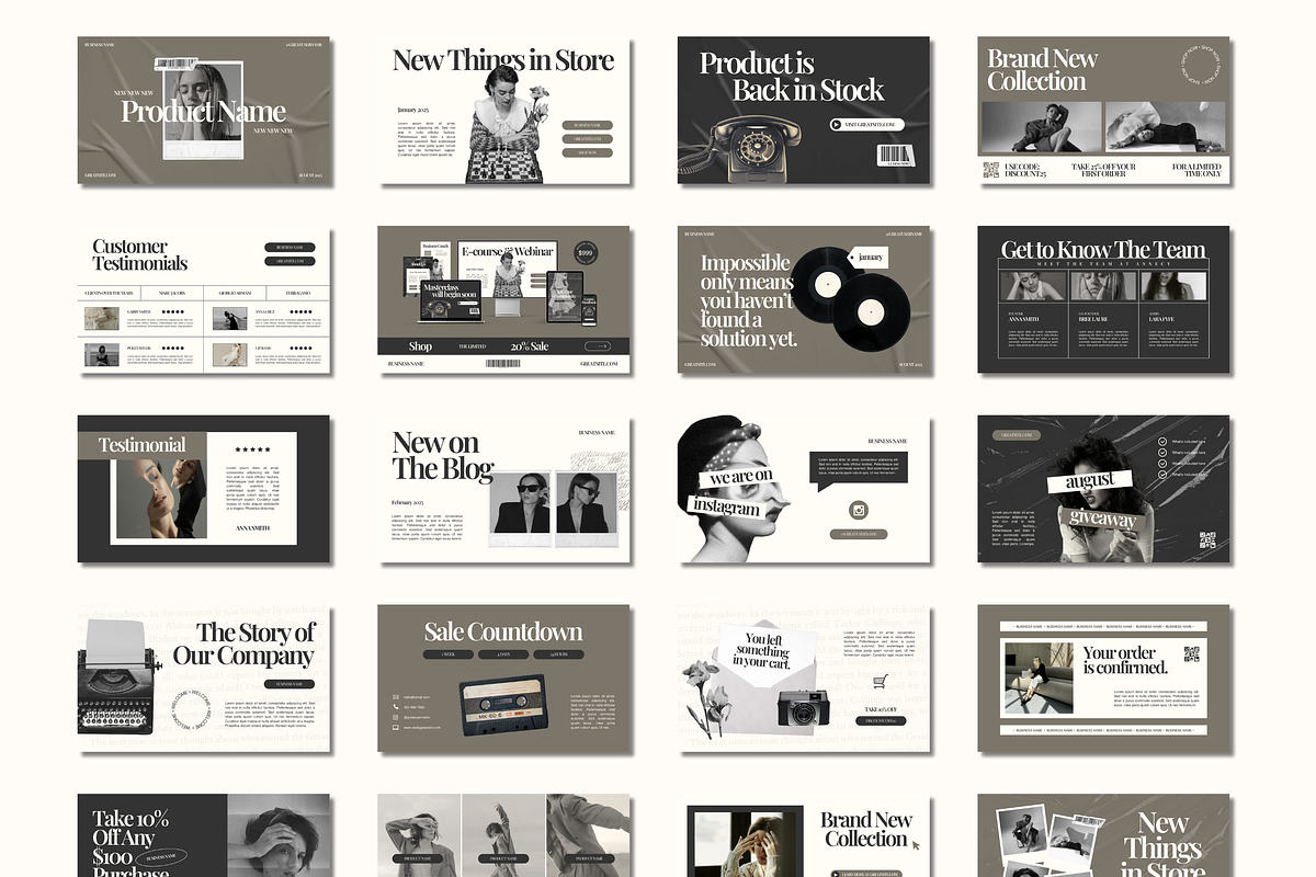 Email Marketing Newsletter Template, an Email Template by Branding Babe Co. (Photo 5 of 9)