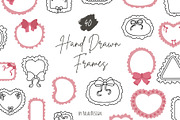 Decorative Frames Clipart Set, a Decorative Illustration by Palau (Thumbnail 1 of 9)