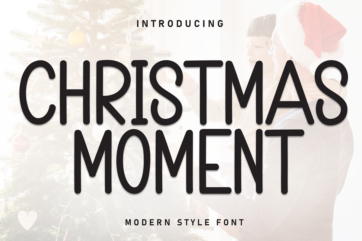 Christmas Moment | Script Font, a Script Font by Scratchones (Photo 1 of 8)