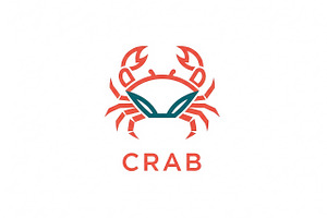 Crab Logo Design, a Branding & Logo Template by Logocreative