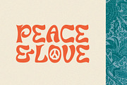 Surreal - 1960s Psychedelic Typeface, a Sans Serif Font by HipFonts (Thumbnail 2 of 8)