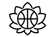 Lotus Basketball Flower, an Object Graphic by Gfx_Store (Thumbnail 11 of 16)