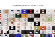 Business Card Mockup Template Bundle, a Business Card Template by PrintPixel (Thumbnail 2 of 104)