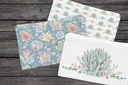 AMAZING SUCCULENTS Watercolor set, an Illustration by Lemaris (Thumbnail 9 of 9)