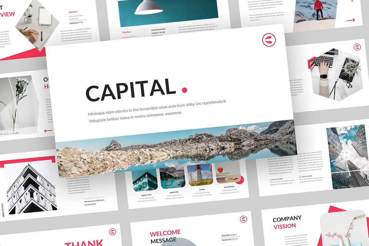 Capital Business Powerpoint Template, a Presentation Template by Jaruka (Photo 1 of 5)