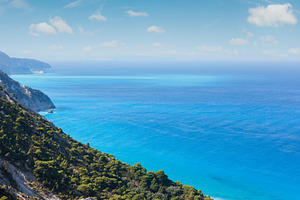 Lefkada coast beach (Greece), a Nature Photo by YuriyB