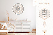 Sacred Geometry | Gold & Black, an Illustration by Wumi Studio (Thumbnail 7 of 8)