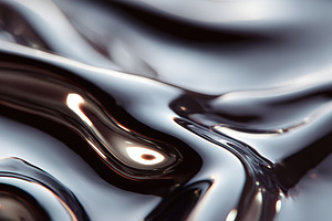 Water surface reflecting light forms intricate patterns at twilight, an Arts & Entertainment Photo by AlyaAnd