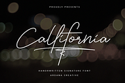 Callifornia | Handwritten Signature, a Script Font by Ardana Creative (Thumbnail 1 of 13)