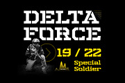 Giodelta - Stencil Slab Serif, a Slab Serif Font by Typia Nesia (Thumbnail 2 of 11)