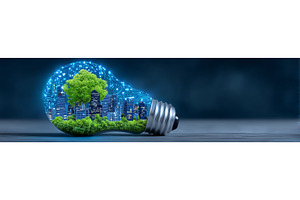 A digital illustration of a light, a Technology Photo by ZinetroN