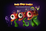 Magic Glow Affinity Brushes, a Brush Add-On by brushapes.com (Thumbnail 7 of 9)