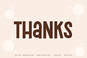 Montly Kathera - Funny Font, a Sans Serif Font by Iqsiart Studio (Thumbnail 7 of 7)