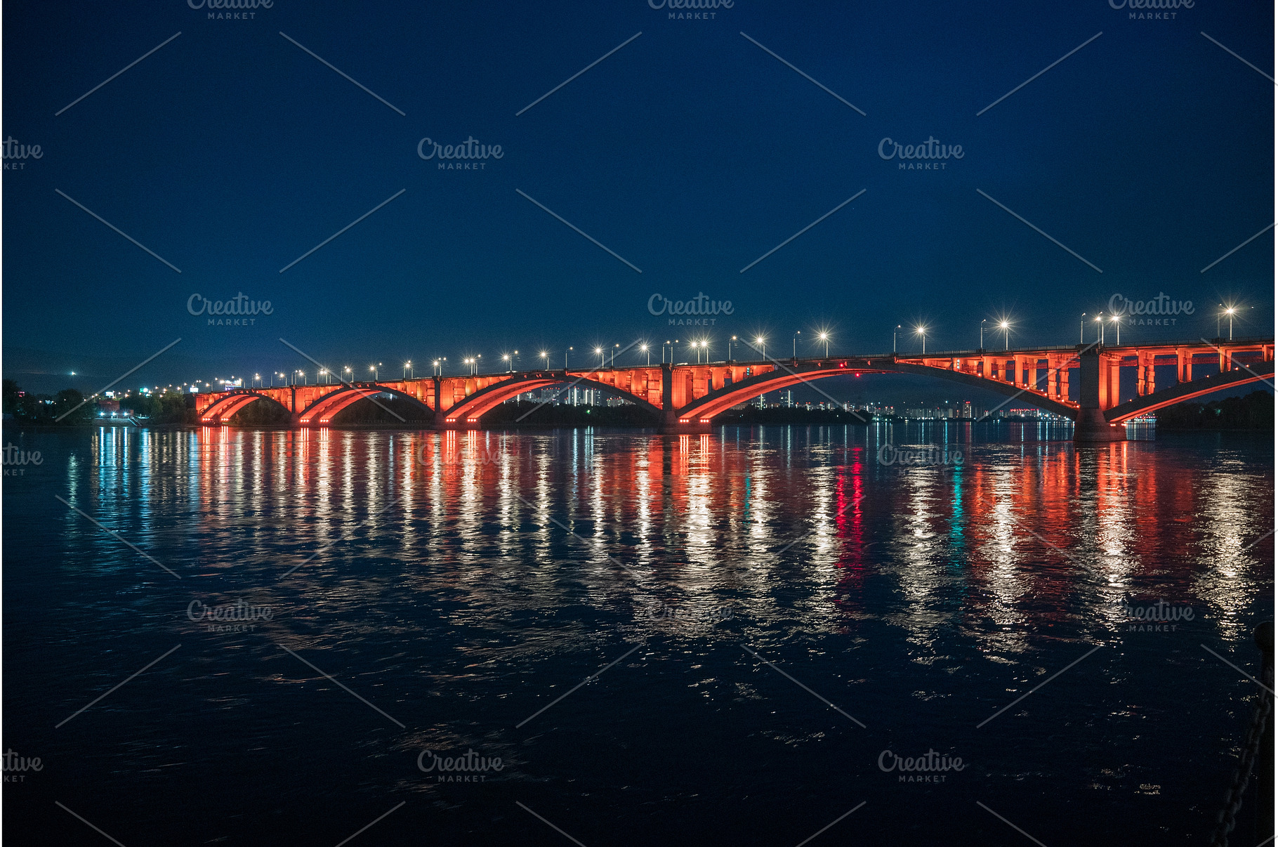 Communal bridge in Krasnoyarsk, an Architecture Photo by Jan Jack Russo Media