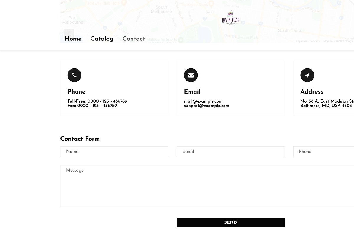Shopify Soap Theme Light Blue, a Templates & Theme by Exclusive Themes (Photo 9 of 10)
