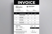Invoice Design Template, a Stationery Template by MightyDesign (Thumbnail 2 of 7)