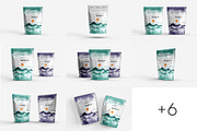 Stand Up Zip Lock Pouch Mockup Set, a Merchandise Mockup by dpi (Thumbnail 2 of 16)