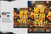 New Year Eve Flyer, a Flyer Template by Tarommir (Thumbnail 1 of 4)