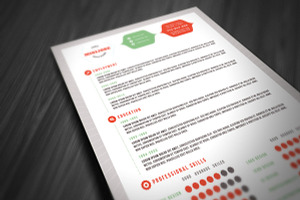 Colorful Resume Template
