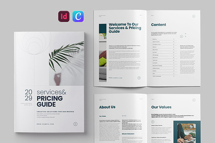 Services & Pricing Guide CANVA