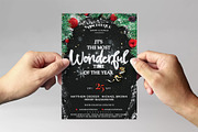 Festive Christmas Flyer Template, a Flyer Template by BrandPacks (Thumbnail 2 of 5)