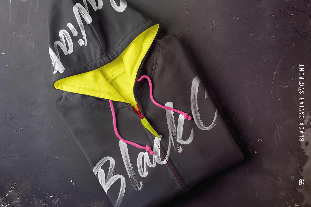 Black Caviar SVG Font preview 7