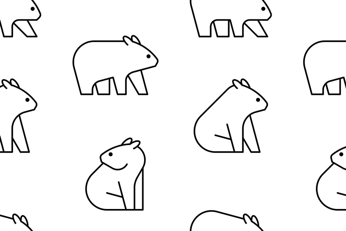Wombat Logo, a Graphic by NataliiaVolyk (Photo 5 of 6)