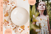 Wild Daisies pattern and clipart, a Pattern Graphic by Flora Wild Designs (Thumbnail 2 of 5)