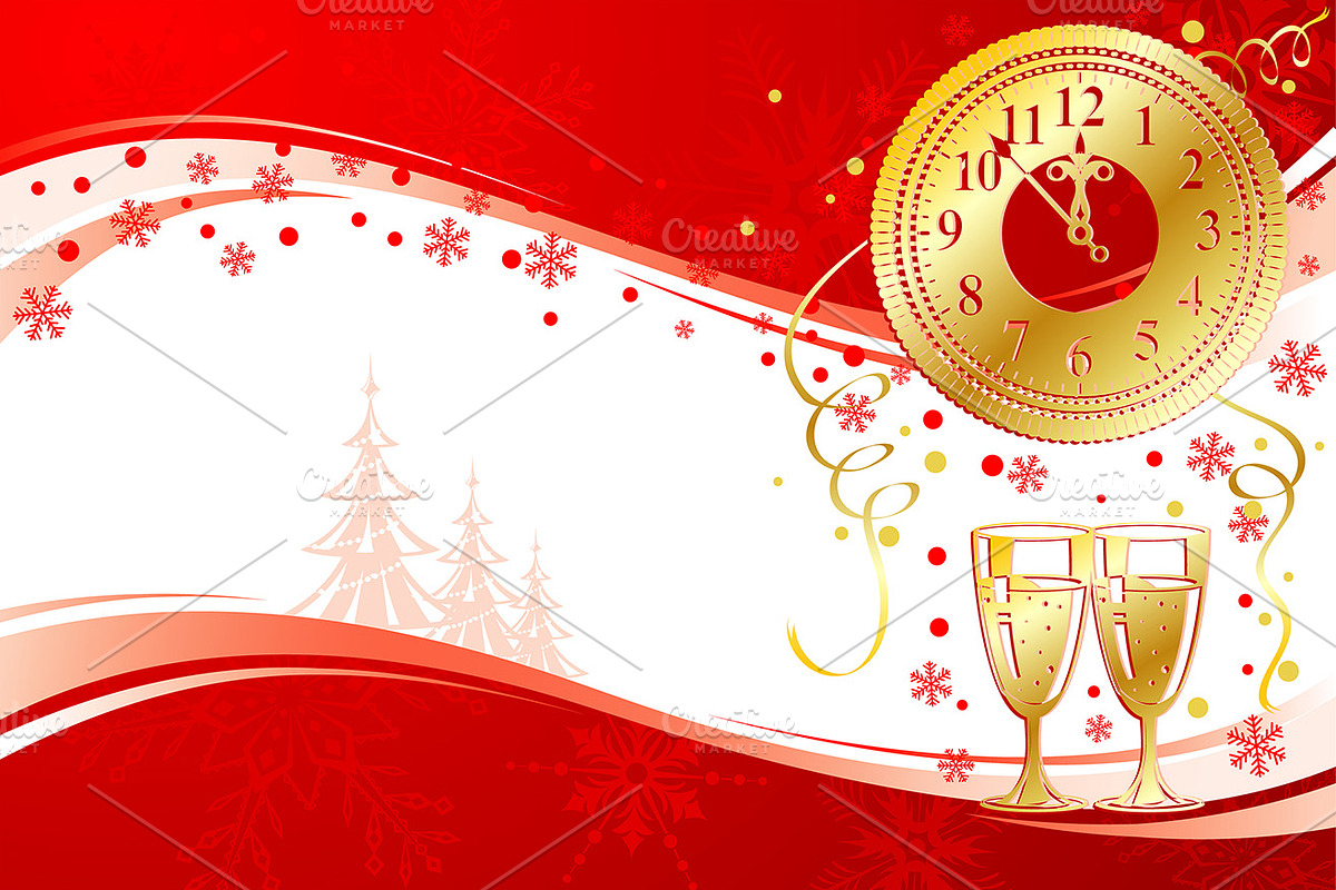 Christmas and New Year Themes, a Decorative Illustration by TAlex (Photo 9 of 16)