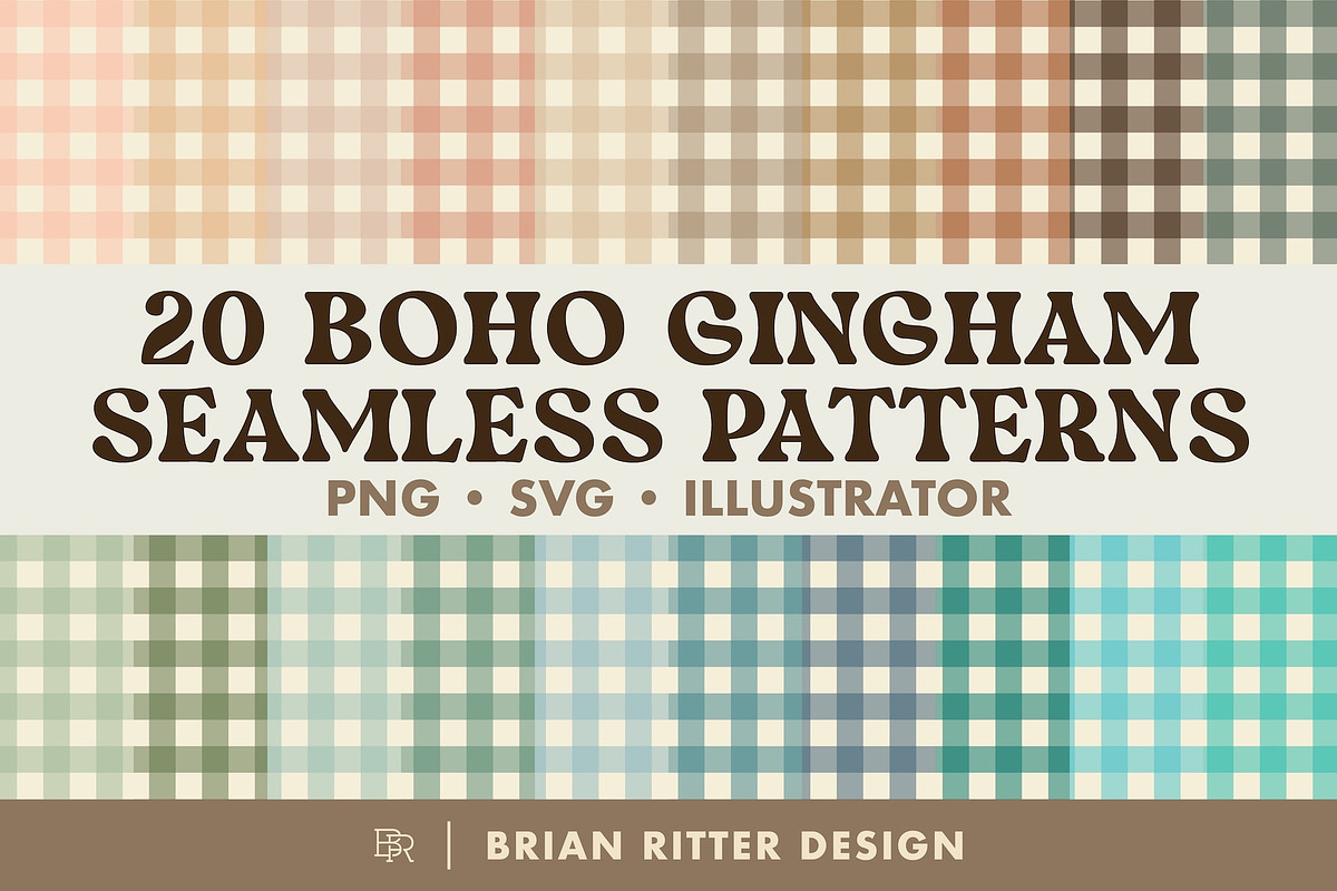 Pattern Bundle, a Pattern Graphic by Brian Ritter Design (Photo 3 of 10)