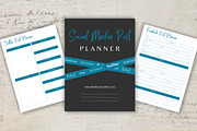 Digital Social Media Planner, a Stationery Template by Design House (Thumbnail 4 of 9)