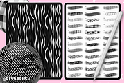 Procreate Abstract Textures brushes, a Brush Add-On by Revabrush (Thumbnail 8 of 9)