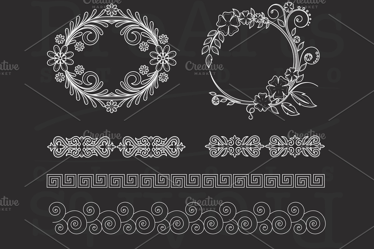 Procreate Brushes Ornate Design Pack, a Brush Add-On by Lucrumplus (Photo 6 of 6)