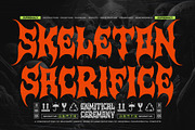 Sad Rock Typeface, a Blackletter Font by alit design (Thumbnail 5 of 20)