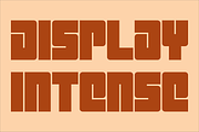 Display Intense Font, a Sans Serif Font by GG Design (Thumbnail 1 of 8)