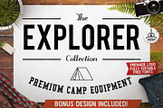20 Mountain Adventure Icons / Logos, an Object Graphic by JeksonGraphics (Thumbnail 3 of 11)
